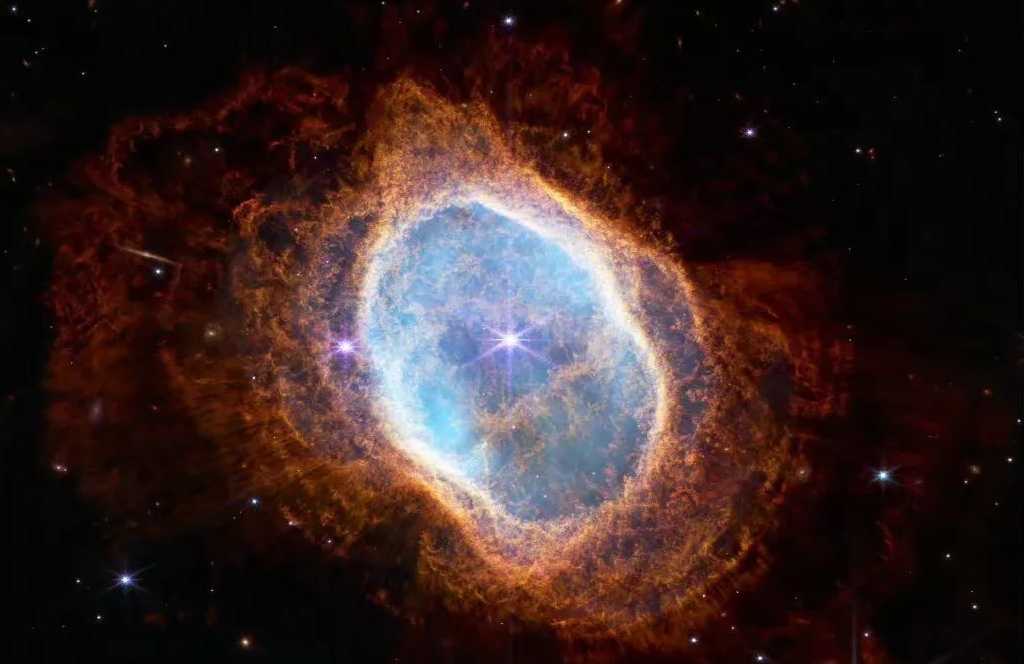 JWST Unveils Breathtaking New Images of Southern Ring Nebula (NGC 3132)